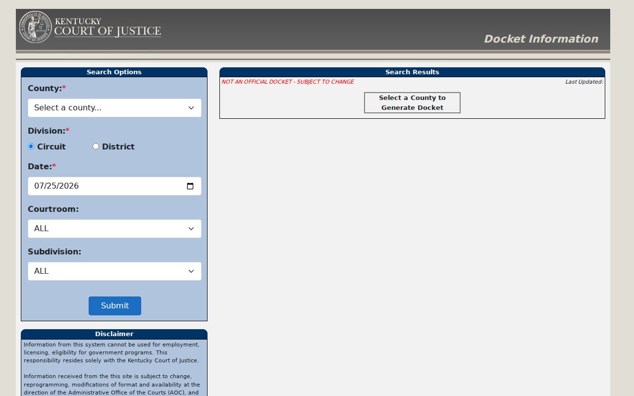 Owen County criminal court cases Find a Court Date search