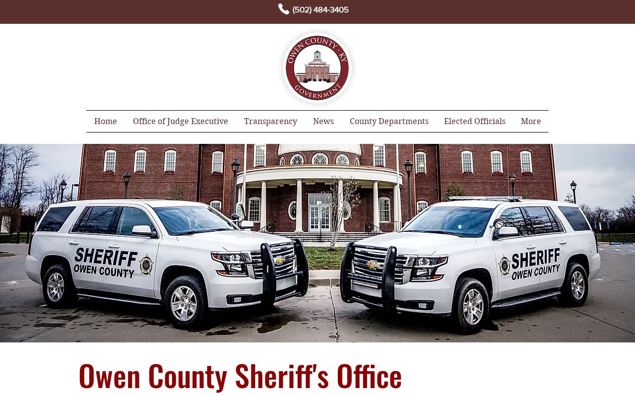 Owen County criminal records Sheriff Office